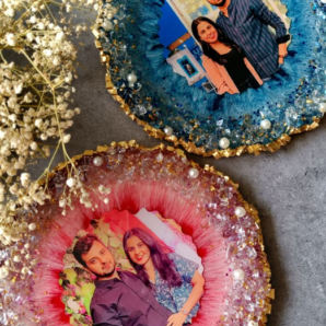 Personalized Resin Photo Frame