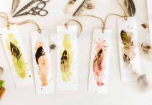 Personalized Resin Bookmark