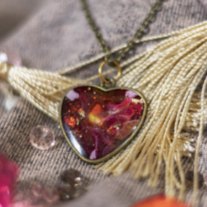 Personalized Resin Pendant