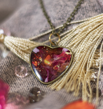 Personalized Resin Pendant